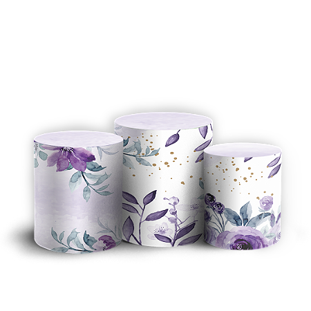 Capas Trio Cilindro Sublimado Vest Facil - Dias das Mães