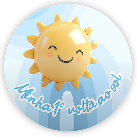 Capa Mini Painel Sublimado - Volta Ao Sol