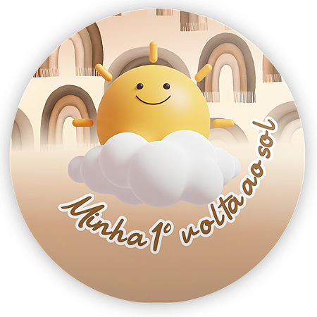 Capa Mini Painel Sublimado - Volta Ao Sol