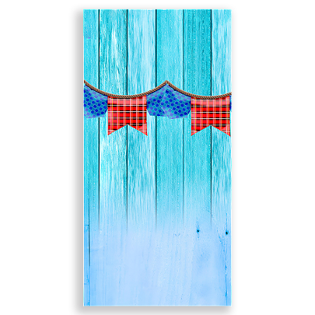 Capa Faixa Lateral Sublimado - Festa Junina