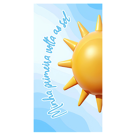 Capa Faixa Lateral Sublimado - Volta Ao Sol