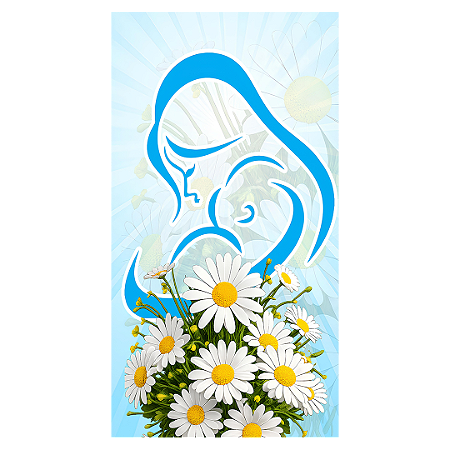 Capa Faixa Lateral Sublimado - Dia Das Mães