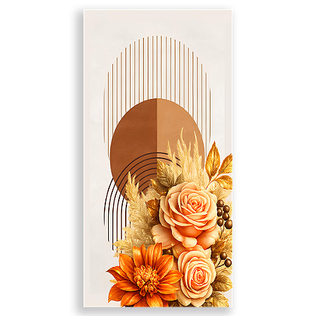 Capa Faixa Lateral Sublimado - Gratidão Floral