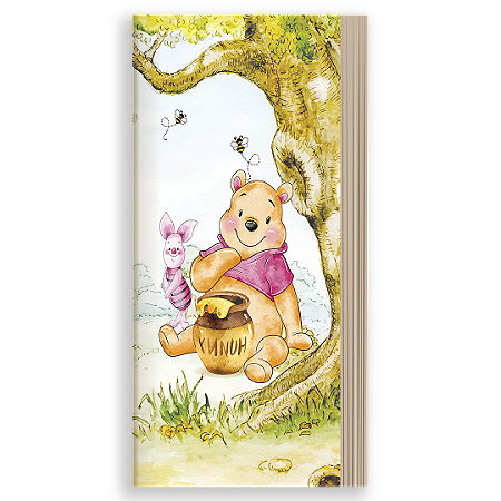 Capa Faixa Lateral Sublimado - Ursinho Pooh