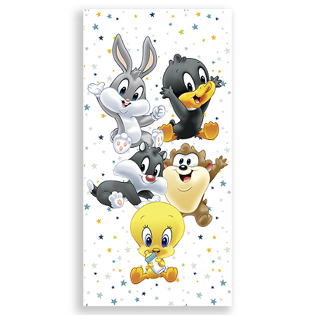 Capa Faixa Lateral Sublimado - Looney Tunes