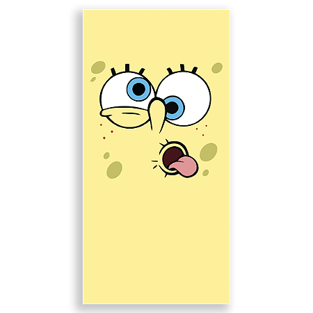 Capa Faixa Lateral Sublimado - Bob Esponja
