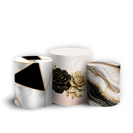Capas Trio Cilindro Sublimado Vest Facil - Gratidão