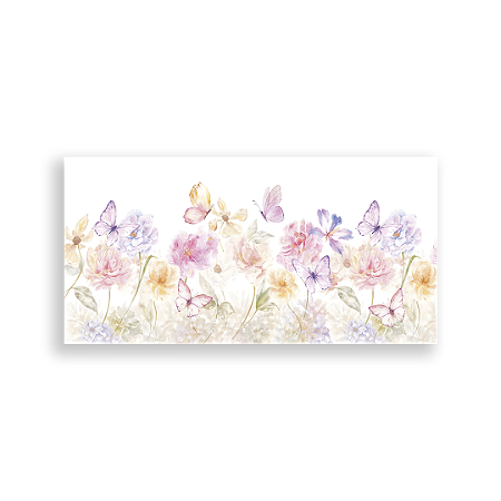 Capa Painel Retangular Sublimado - Flores