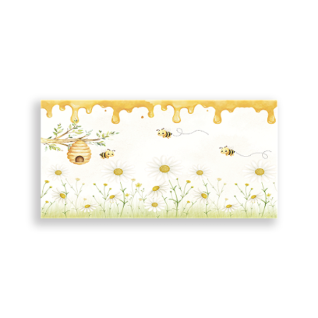 Capa Painel Retangular Sublimado - Abelha