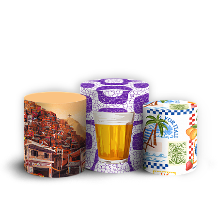 Capas Trio Cilindro Sublimado Vest Facil - Brasilidade