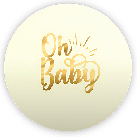 Capa Mini Painel Sublimado - Ursinho Oh Baby