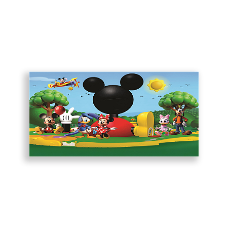 Capa Painel Retangular Sublimado - Mickey Turma