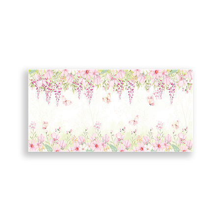 Capa Painel Retangular Sublimado - Jardim