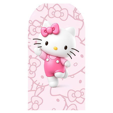 Capa Faixa Lateral Sublimado - Hello Kitty
