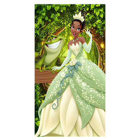 Capa Faixa Lateral Sublimado - Princesa Tiana
