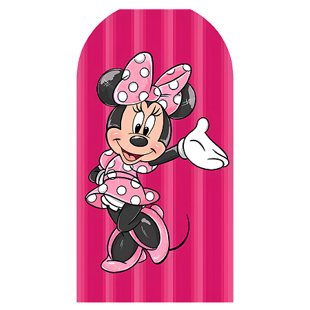 Capa Faixa Lateral Sublimado - Minnie