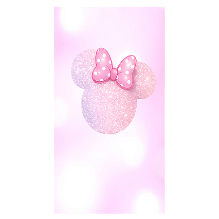 Capa Faixa Lateral Sublimado - Minnie