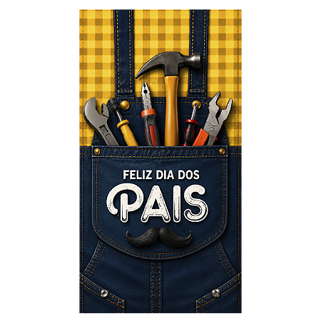 Capa Faixa Lateral Sublimado - Dia dos Pais