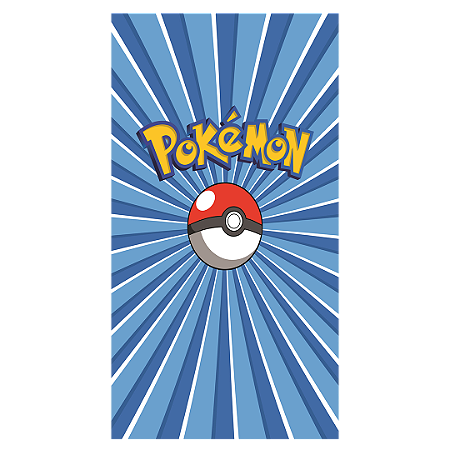 Capa Faixa Lateral Sublimado - Pokemon