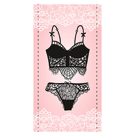 Capa Faixa Lateral Sublimado - Lingerie