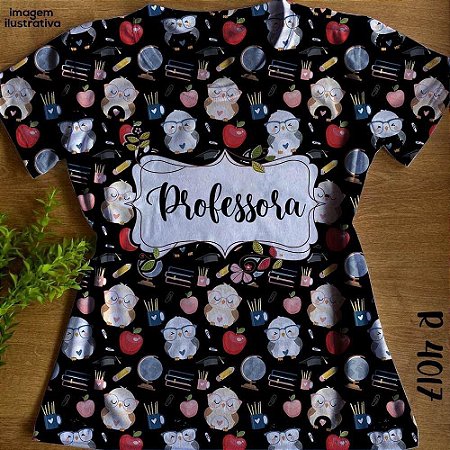 T-shirts Babylook Femininas no Atacado Professora