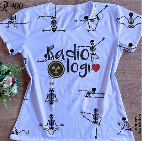 Tshirt Babylook Radiologia
