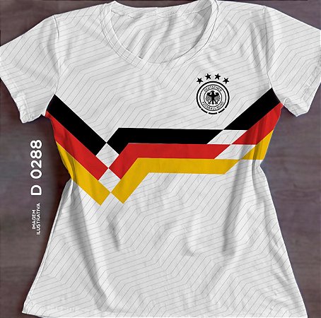 T-shirt Babylook No Atacado Alemanha