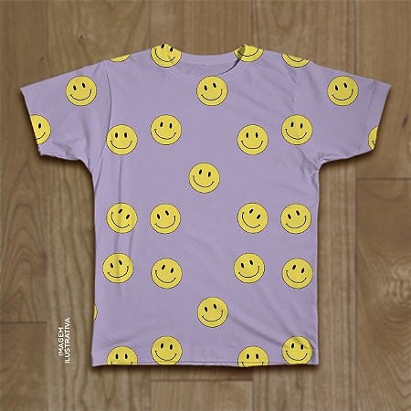T-shirt Infantil Unissex Happy