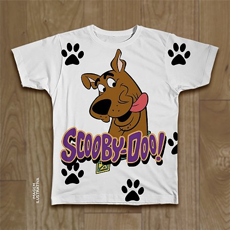 T-shirt Infantil Unissex Scooby Doo