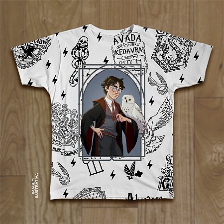 T-shirt Infantil Unissex Harry Potter