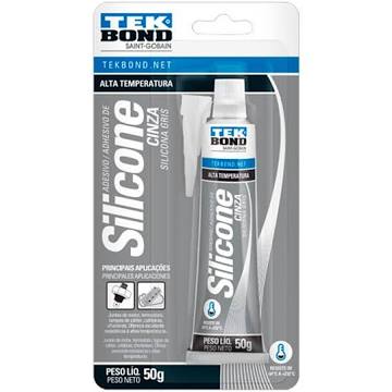 Silicone Acético Alta Temperatura cinza