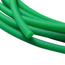 Correia de poliuretano PU 10MM correia redonda superfície áspera verde (10MM)