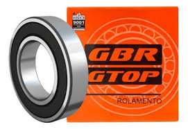 Kit 05 Peças Rolamento 6206 2rsC3 Para Eixo 30mm (30X62X16)