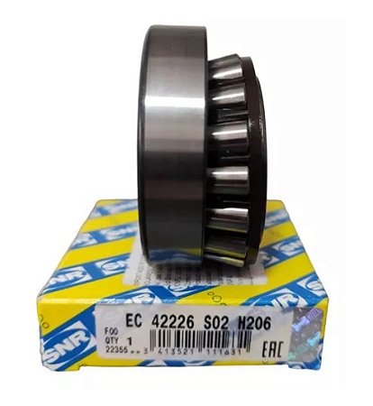 ROLAMENTO CAMBIO EC 42226 H206 SNR  25X62X17.25 RENAULT MASTER /CAIXA DEVELOCIDADE (41446H206)