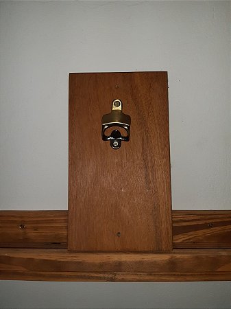 Abridor Magnético de Garrafas Rústico