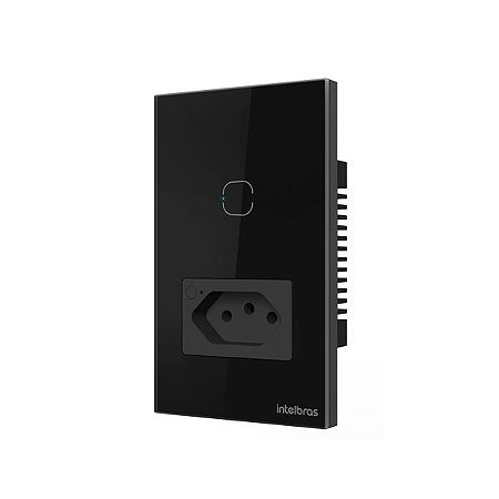 TOMADA SIMPLES 10A SMART WI-FI ETS 2001 PRETO