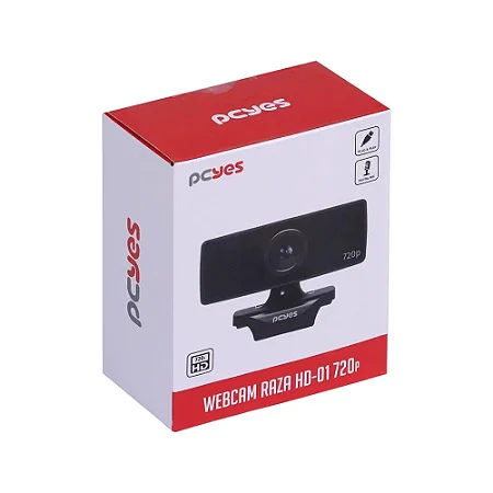 WebCam HD 720p Raza HD-01 - Pcyes