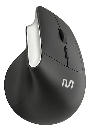 Mouse Vertical Sem Fio MS800 ERGO Preto - Multi