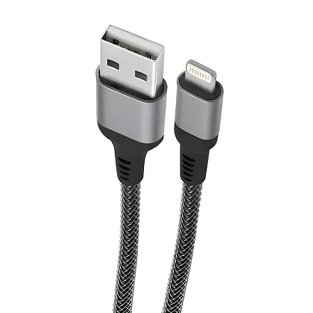 Cabo USB Para Lightning 2M Trançado - Geonav