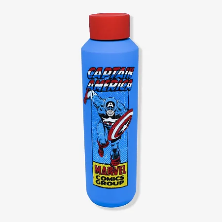 GARRAFA ACQUA 600ML CAPITAO AMERICA