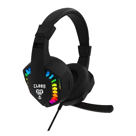 Headset Gamer Night Seek Led - CLANM