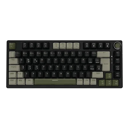 TECLADO MECANICO 75% PCYES ARKEUM - CAMMO EDITION - SWITCH BLUE - AKCM75BBR