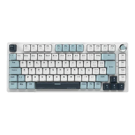 TECLADO MECANICO 75% PCYES ARKEUM - SUMMIT EDITION - SWITCH BLUE - AKSM75BBR