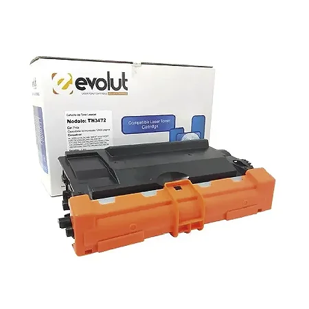 CARTUCHO DE TONER COMP. BROTHER TN880/TN3472 12K EVOLUT SUPREME