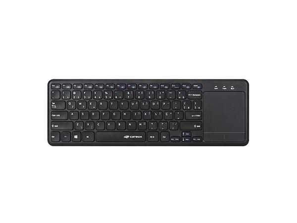 Teclado sem fio C3Tech K-WT100 com touch pad PC SmartTV