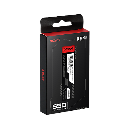 SSD PCYES M.2 2280 NVME PCIE 3.0X4 512GB - LEITURA 2200MB GRAVACAO 1700MB/S - SSDNVMEG3PY512