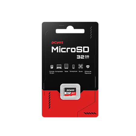 Cartão De Memória Pcyes Micro Sd 32Gb C10 U3 V30