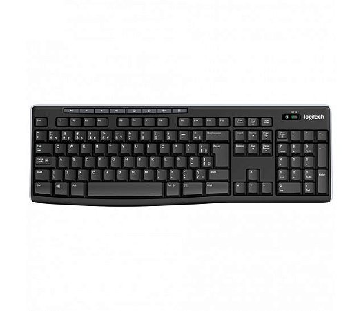 Teclado Sem Fio preto K270 - Logitech