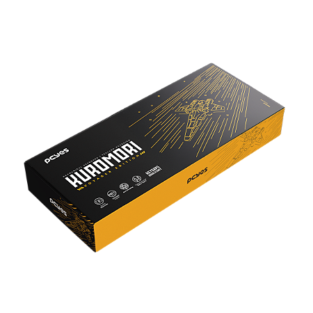 TECLADO MECANICO 60% PCYES KUROMORI - VOYAGER EDITION - SWITCH RED - KMVY60RD