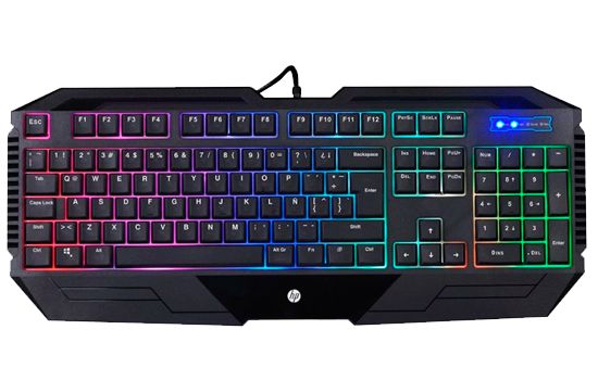 Teclado Gamer LED ABNT2 - K110 - HP